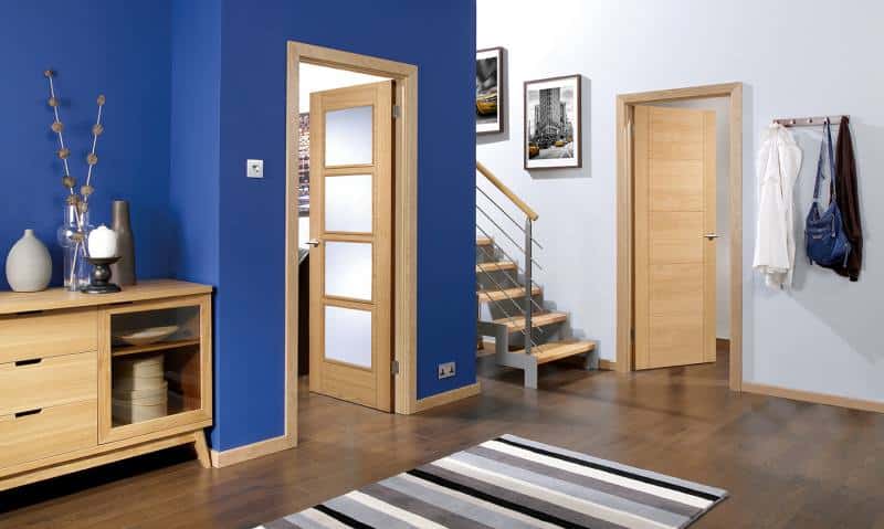Vancouver 5P Oak - Prefinished Internal Door