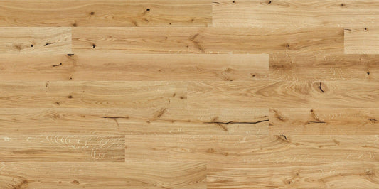 14x130x1092mm Brushed & Matt Lacquered Oak
