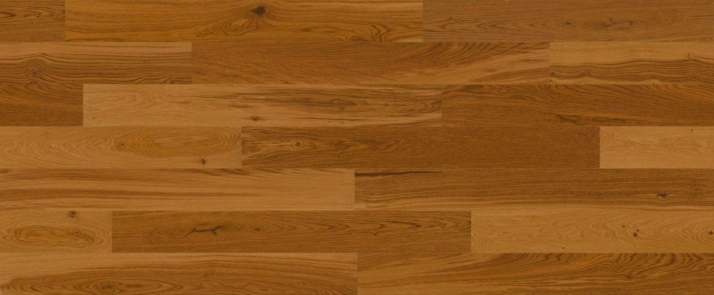 14x155x1092mm Dark Oak Brushed & Matt Lacquered