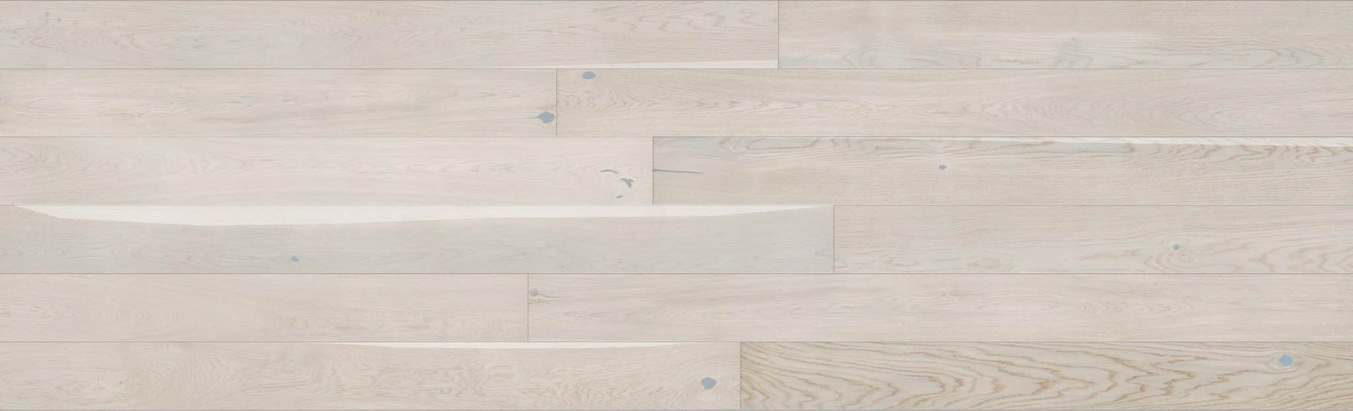 14x180x2200mm Planked White Oak Brushed & Matte Lacquered