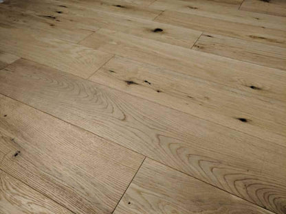 14x125mm Natural Lacquered Engineered Oak Flooring