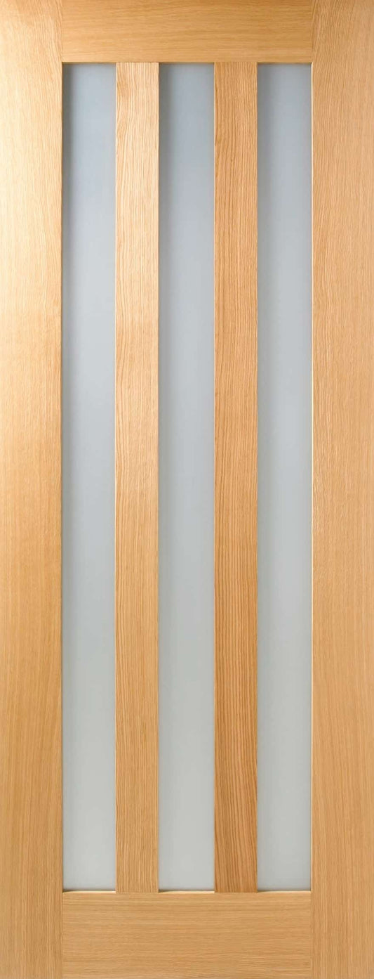 Utah Oak Frosted Internal Door