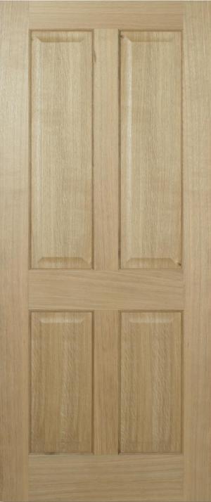 Oak Regency 4P - Prefinished Internal Door