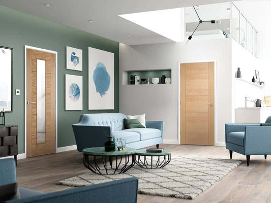 Vancouver 5P Oak - Prefinished Internal Door