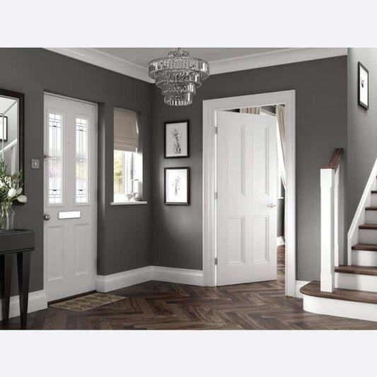 Nostalgia 4P - Solid Primed Internal Door