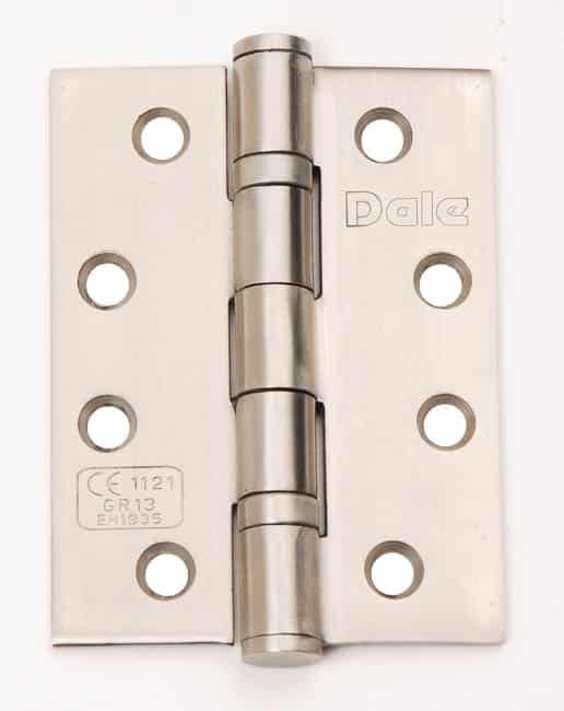 Hinge (pair) 4" Satin Stainless Steel