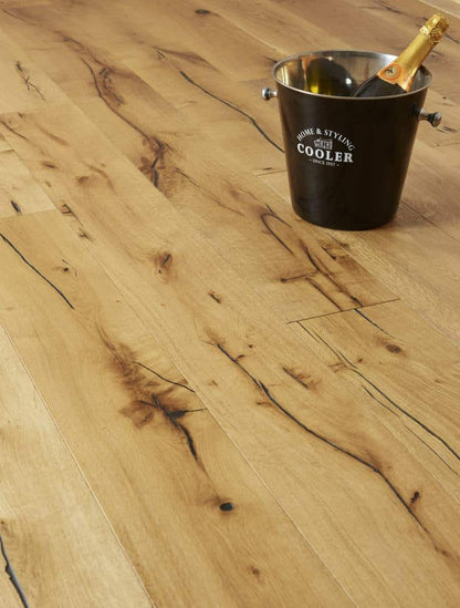 14x180x1800mm Brushed Oiled French Oak Flooring