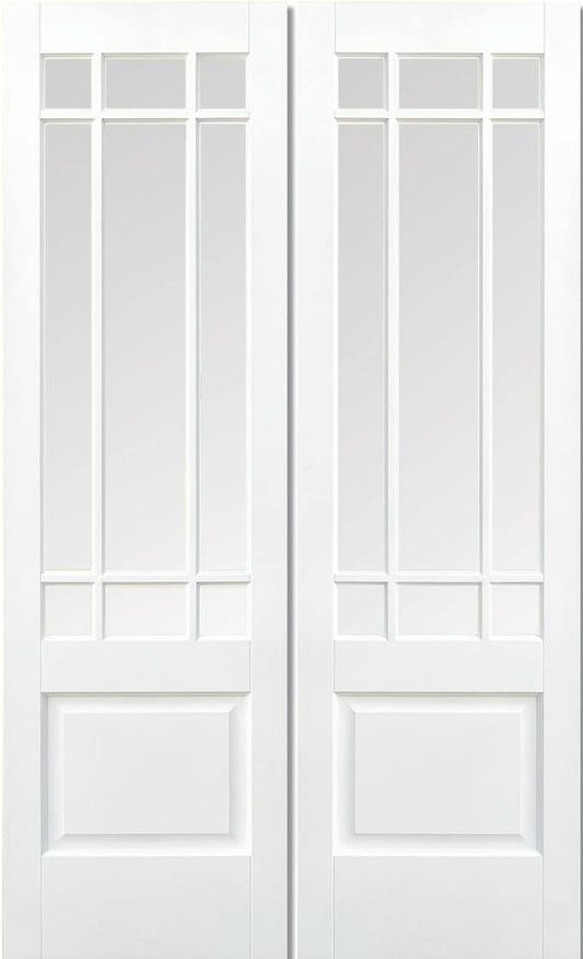 Downham Pair - Solid Primed Internal Door