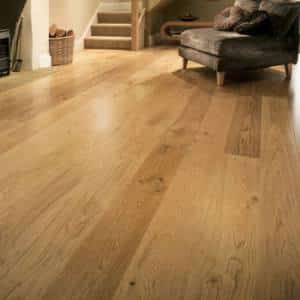 18x125mm UV Lacquered Solid Oak Flooring