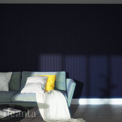 Deanta Immerse Acoustic Midnight Blue Wall Panelling