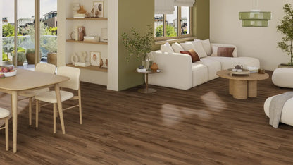 Tarkett Glue-Down LVT American Walnut Marron