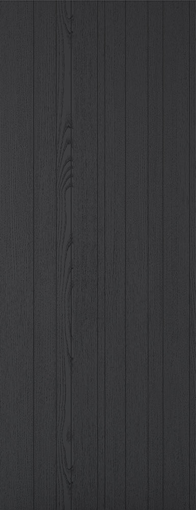 Montreal Black Ash Laminate - Prefinished Internal Door