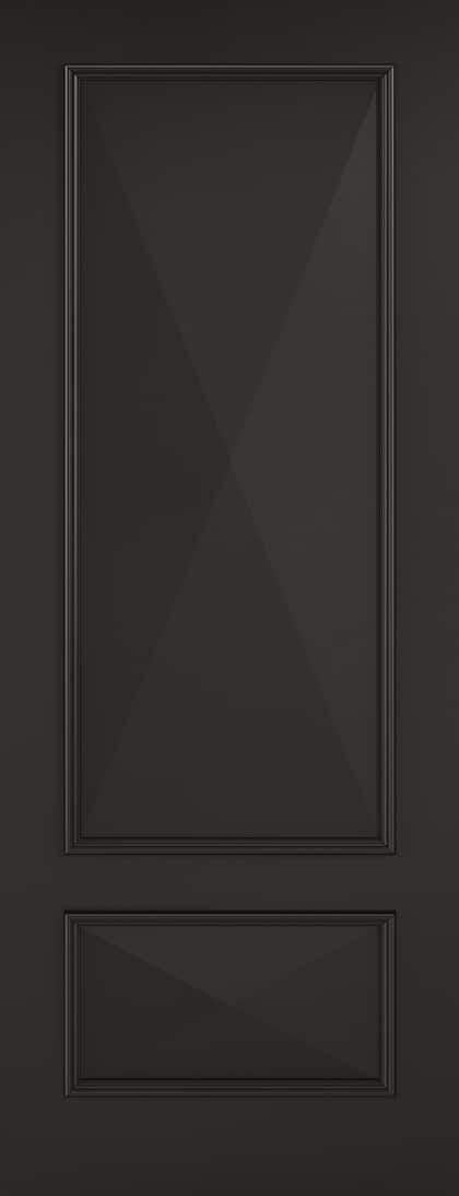 Black Knightsbridge 2p Internal Door
