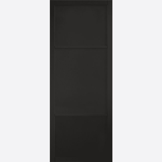 Sutton Black Prefinished Internal Door