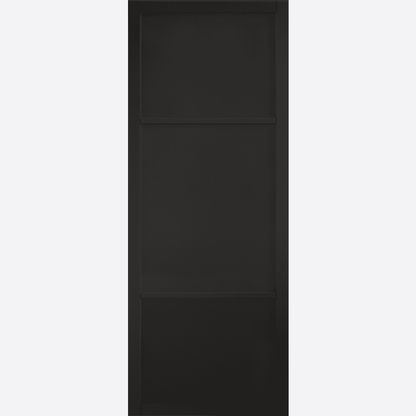 Sutton Black Prefinished Internal Door
