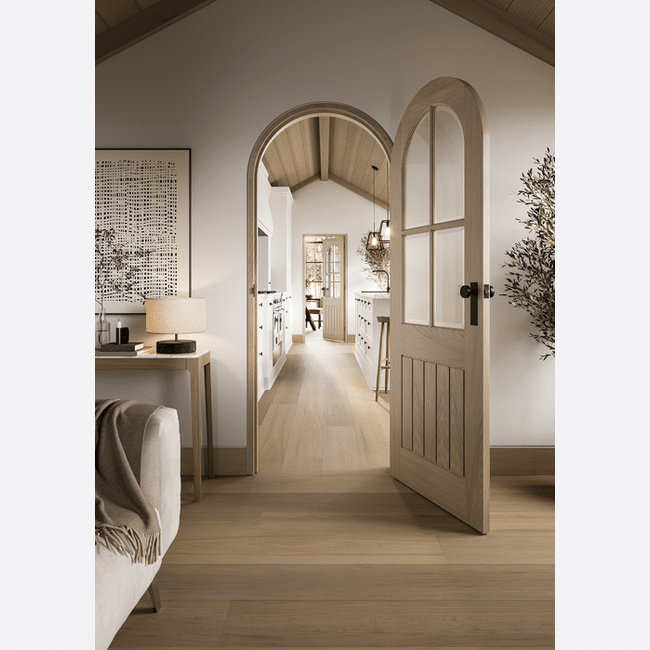 Blonde Oak Arched Prefinished Door Lining
