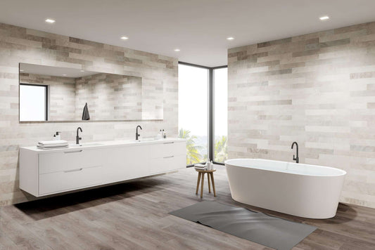 Luvanto Glue-Down LVT Brushed Oak