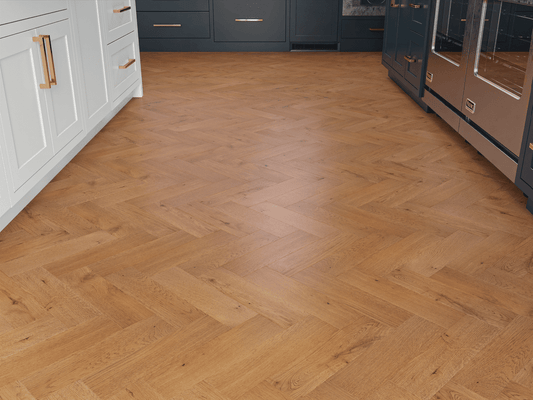 Burn Oak Engineered Herringbone