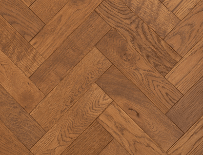 Burn Oak Engineered Herringbone
