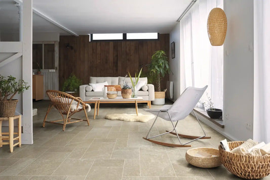 Tarkett Glue-Down LVT Random Stone Beige