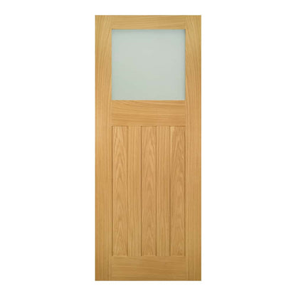 Cambridge Oak Glazed Internal Door