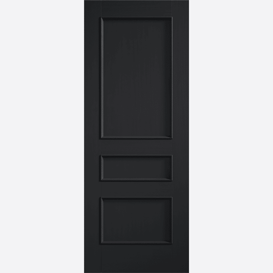 Toledo Charcoal Black Prefinished Internal Door