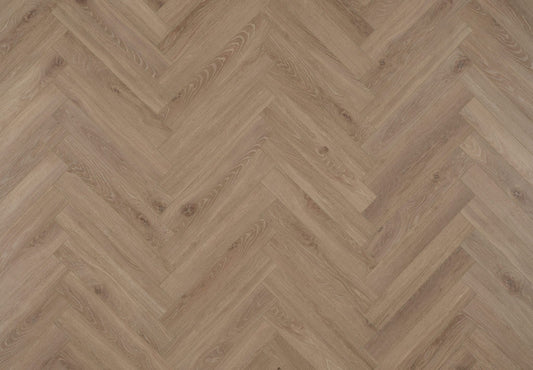 BerryAlloc ® Chateau Bloom Light Brown Herringbone Laminate Flooring