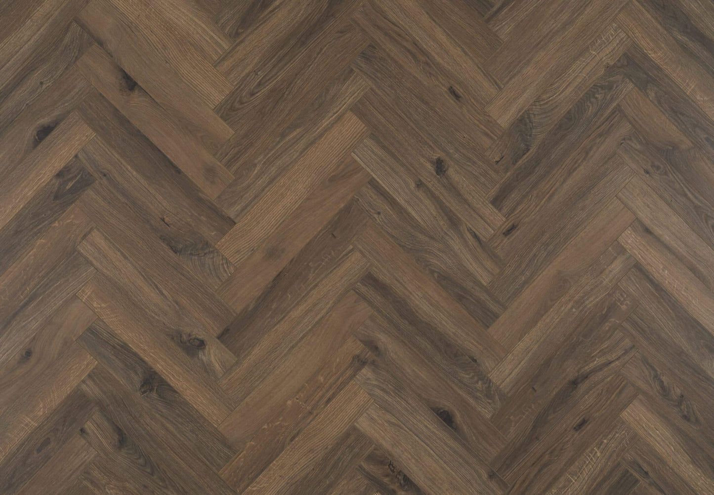 BerryAlloc ® Chateau Gyant Dark Brown Herringbone Laminate Flooring