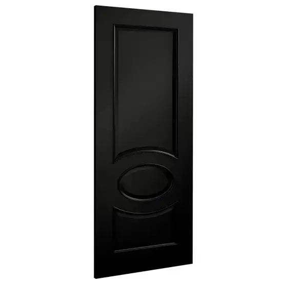 Clarendon Black Prefinished Internal Door