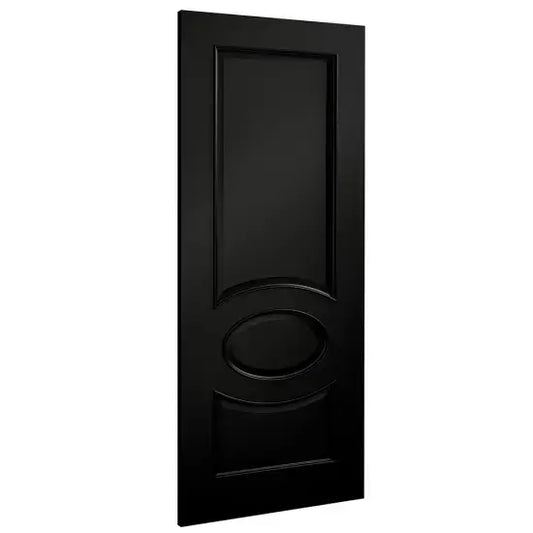 Clarendon Black Prefinished Internal Door
