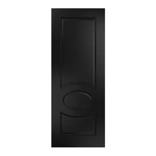 Clarendon Black Prefinished Internal Door
