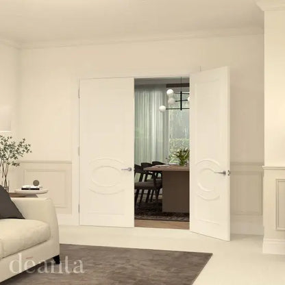 Clarendon White Primed Internal Door