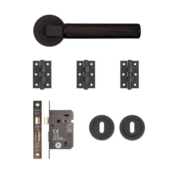 Delphi Mortice Kit Matt Black