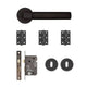 Delphi Mortice Kit Matt Black