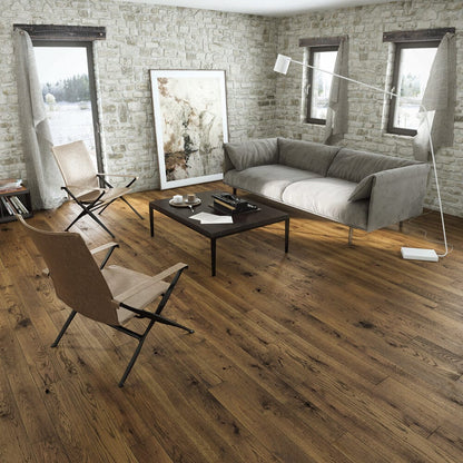 14x130x1092mm Deep Smoked Oak Matt Lacquered