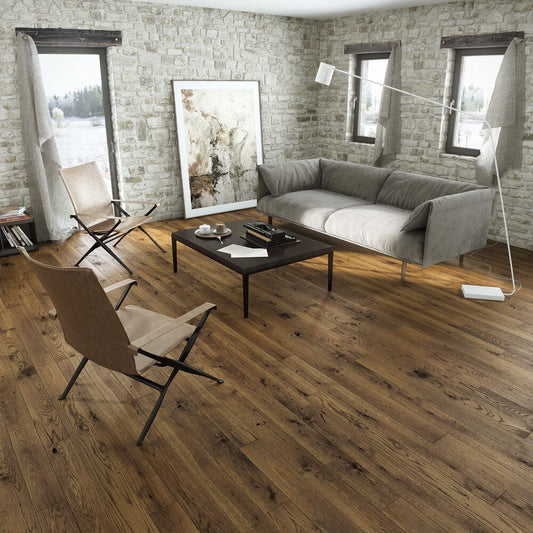 14x130x1092mm Deep Smoked Oak Matt Lacquered