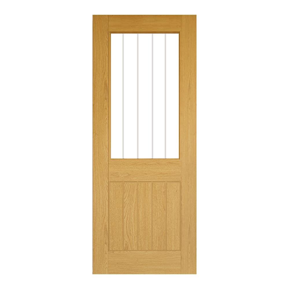 Ely Oak Half Glazed Internal Door