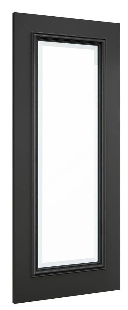 Blenheim Black Prefinished Bevelled Glazed