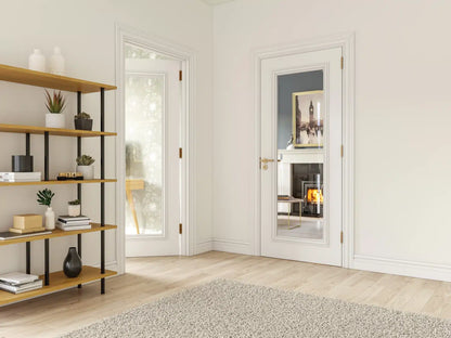 Blenheim White Primed Bevelled Glazed