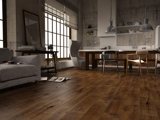 Finsbury Oak Brushed & Matte Lacquered