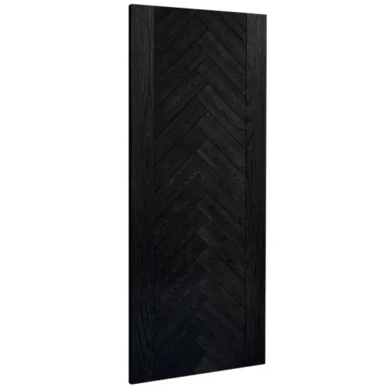 Fontaine Brushed Black Oak Prefinished Internal Door