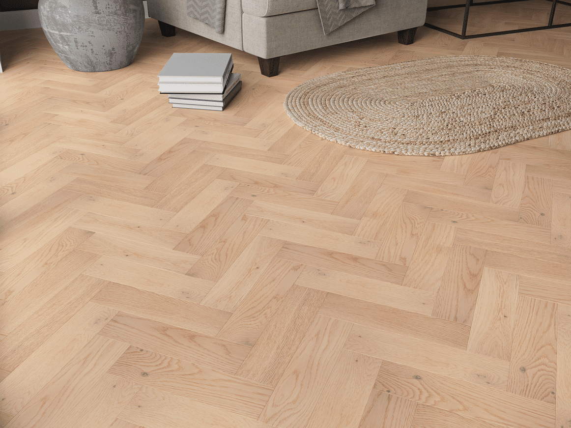 Riston Oak Engineered Herringbone