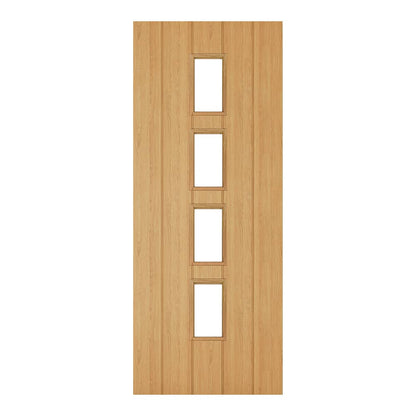 Galway Oak Glazed Internal Door