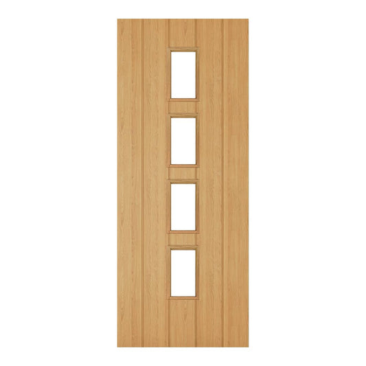Galway Oak Glazed Internal Door