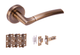 Nemo Antique Bronze Lever Hardware Pack