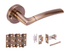 Nemo Antique Bronze Privacy Hardware Pack