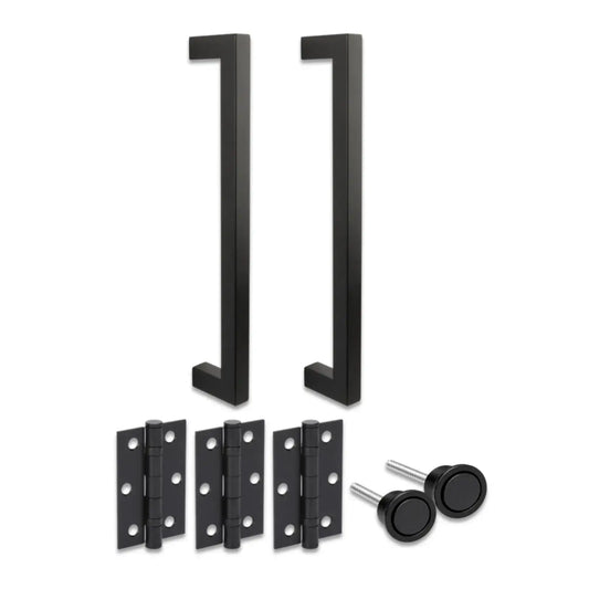 BM Mitred 20x20x320mm B2B Squared Pull Handle Mag Pack