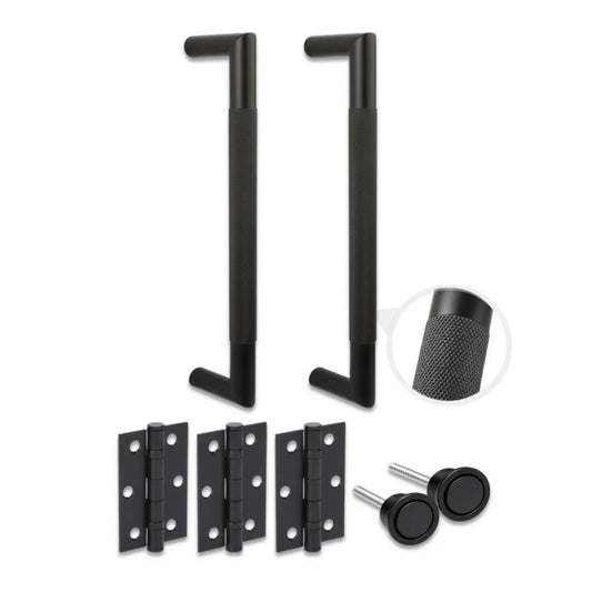 BM Mitred 19x319mm B2B Round Knurled Pull Handle Mag Pack