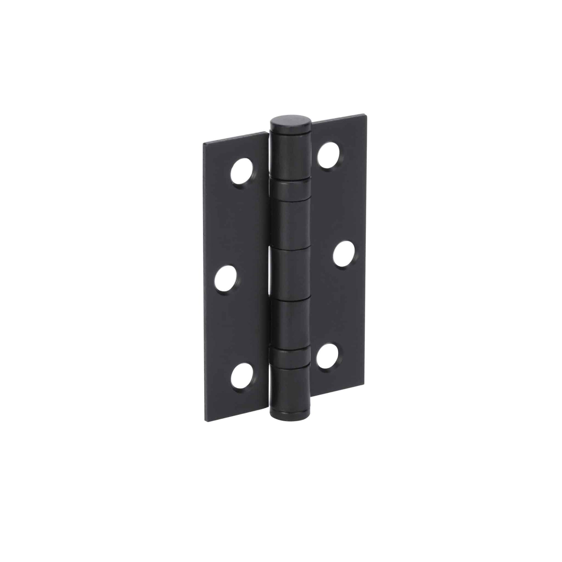 Hinge (pair) 3″ Matt Black