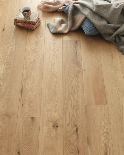 Harlech Rustic Oak Brushed & Lacquered 150mm